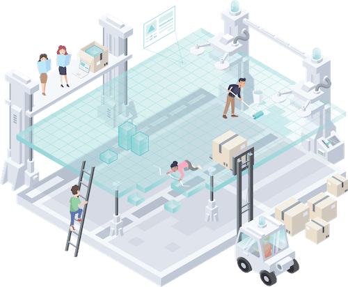 People working to improve a website