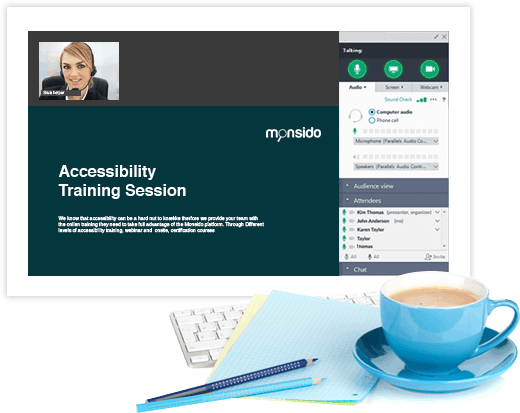 Get accessibility training