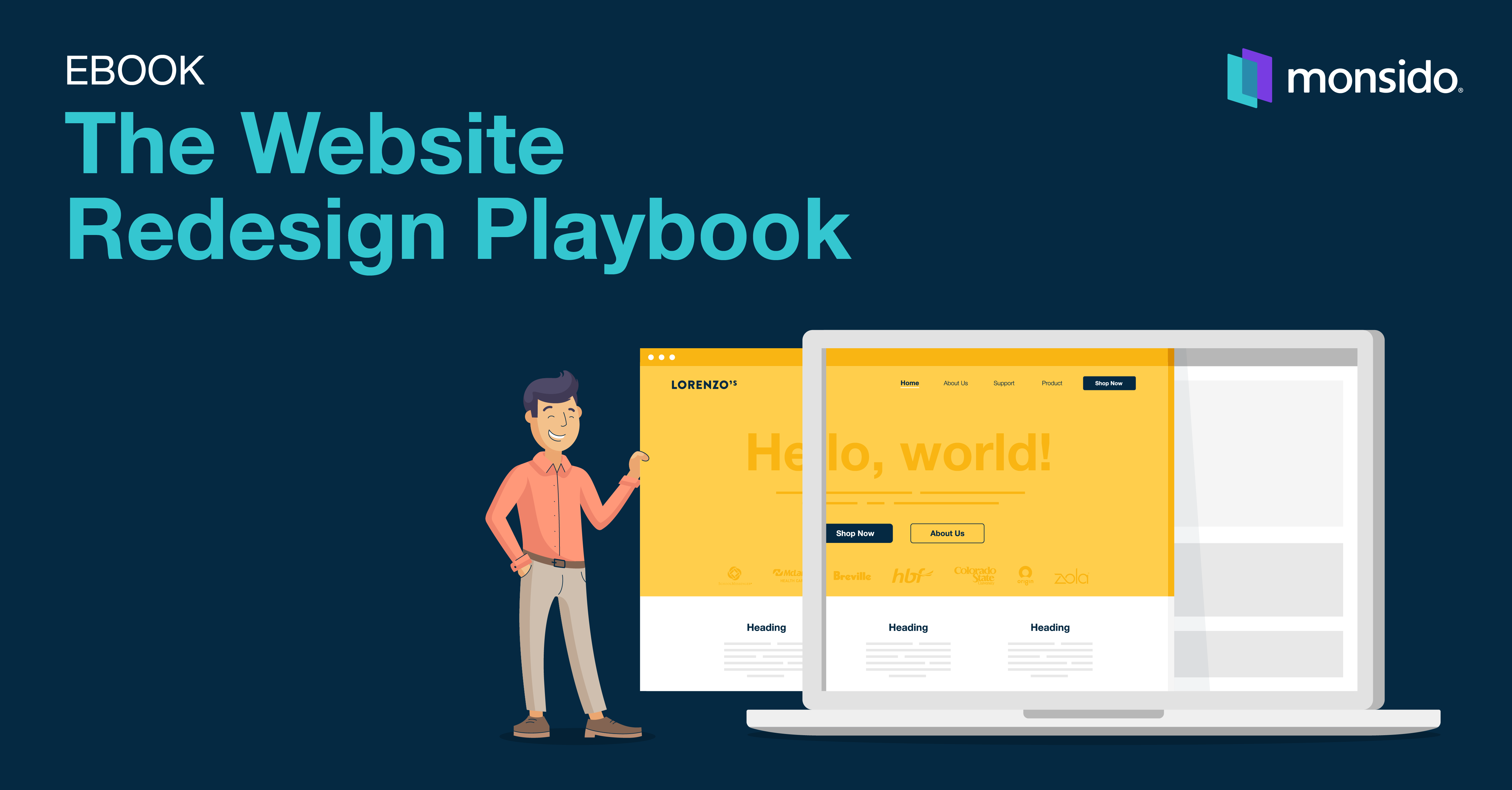 Ebook: The Website Redesign Playbook cover