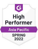 G2 High Performer Asian Pacific Spring 2022