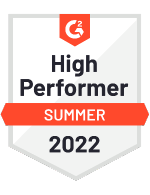 G2 High Performer Summer 2022
