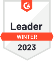 G2 badge - Leader - Winter 2023