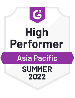 g2 high performer asia pacific summer 2022